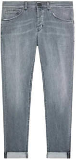 Slim-fit Jeans Dondup , Gray , Heren - W35,W30,W29,W34,W33,W36