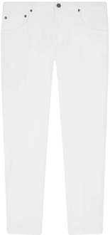 Slim-fit Jeans Dondup , White , Heren - W31,W33,W34,W30,W32