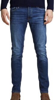 slim fit jeans Glenn blue denim Blauw - 34-36
