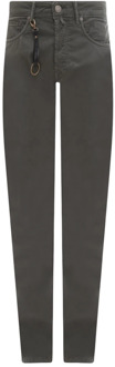Slim-fit jeans Incotex , Black , Heren - W44