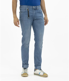 Slim-fit Jeans Incotex , Blue , Heren - W32,W34
