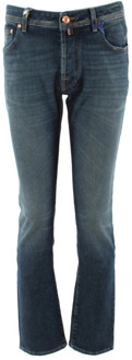 Slim fit jeans Jacob Cohën , Blue , Heren - W30