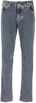 Slim-fit Jeans Peserico , Blue , Heren - Xl,L,M,S