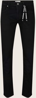 slim fit jeans Piers black denim Zwart - 36-32