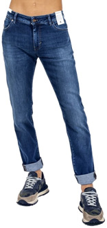 Slim-fit jeans PT Torino , Blue , Heren - W33,W31