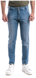 Slim-fit Jeans PT Torino , Blue , Heren - W36,W30,W34,W33,W31,W35,W32