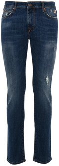 Slim-fit Jeans Roy Roger's , Blue , Heren - W32,W30,W33,W31,W35,W36,W38,W29,W34