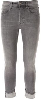 Slim-fit Jeans Siviglia , Gray , Heren - W35,W36