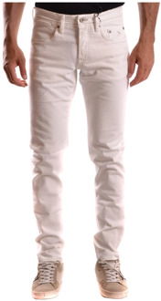 Slim-fit Jeans Upgrade Stijlvol Tijdloos Ontwerp Siviglia , White , Heren - W31,W30