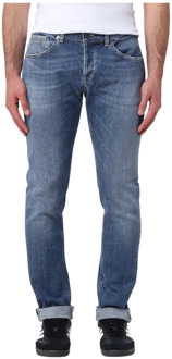 Slim-fit Jeans voor Mannen Dondup , Blue , Heren - W29