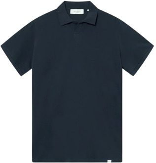 Slim Fit Katoenen Piqué Polo Shirt Les Deux , Blue , Heren - Xl,L,M,S