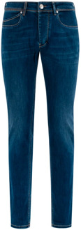 Slim Fit Licht Denim Jeans Re-Hash , Blue , Heren - W38,W42,W30,W32,W35,W31,W34