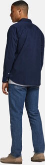 Slim Fit Overhemd Lange Mouw Jack & Jones , Blue , Heren - Xl,L,M,S