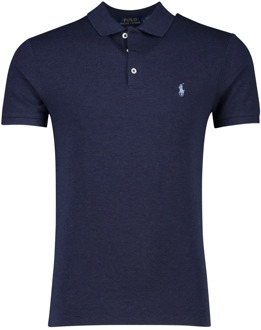 slim fit polo marine Blauw - XXL