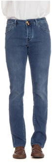 Slim-Fit Sartorial Denim Jeans Nick Jacob Cohën , Blue , Heren - W33,W31,W36,W38,W37