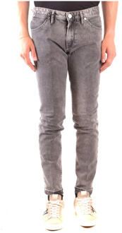 Slim-Fit Stijlvolle Jeans voor Mannen PT Torino , Gray , Heren - W32