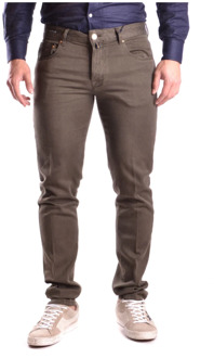 Slim-Fit Stijlvolle Jeans voor Mannen PT Torino , Green , Heren - W32