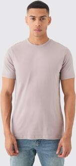 Slim Fit T-Shirt, Mushroom - XL