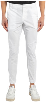 Slim-fit Trousers Dondup , White , Heren - W35,W32,W36,W33,W31,W34