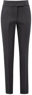 Slim-fit Trousers Fabiana Filippi , Black , Dames - M,S