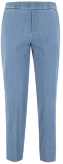 Slim-fit Trousers Panicale , Blue , Dames - L,M