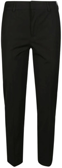 Slim-fit Trousers PT Torino , Black , Dames - 2Xl,L,M,Xs,2Xs