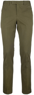 Slim-fit Trousers PT Torino , Green , Heren - 2Xl,Xl,L,M,S
