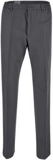 Slim-fit Trousers Tagliatore , Gray , Heren - 2Xl,Xl,L,M,S