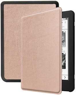 Slim Hard Case Booktype Tolino Page 2 tablethoes - Rosé Goud