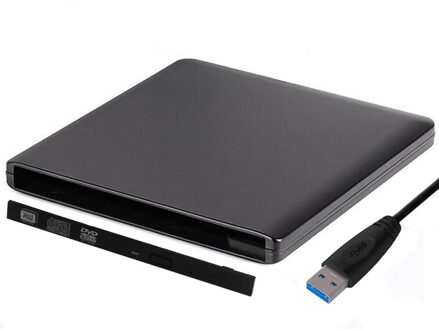 Slim Hard Plastic Usb 3.0 Sata 9.0/9.5Mm Externe Dvd Behuizing CD-ROM Case Voor Laptop Cd/Dvd blu-ray Optische Drive 9.0 DVD RW