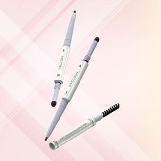 Slim Multi-Effect Eyebrow Powder & Pencil - 3 Colors 01# Gray brown (120mg & 60mg)