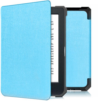 Slim Soft Case Booktype Kobo Nia tablethoes - Lichtblauw