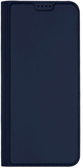 Slim Softcase Bookcase voor de Motorola ThinkPhone - Donkerblauw