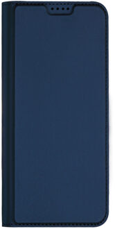 Slim Softcase Bookcase voor de Samsung Galaxy A04 - Donkerblauw