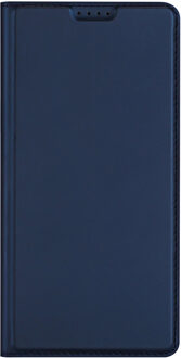 Slim Softcase Bookcase voor de Samsung Galaxy S23 FE - Donkerblauw