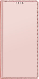 Slim Softcase Bookcase voor de Samsung Galaxy S23 Ultra - Rosé Goud