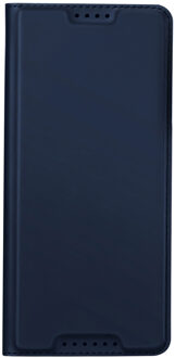 Slim Softcase Bookcase voor de Sony Xperia 1 V - Donkerblauw