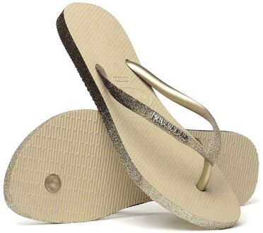 Slim Sparkle II Zand Grijs - Havaianas Teenslippers - Maat 35/36