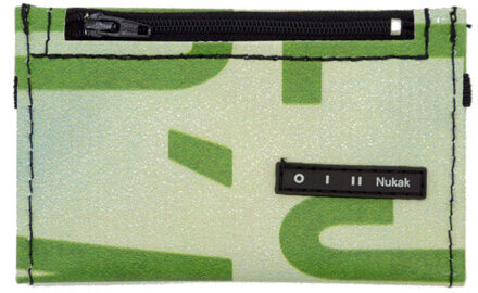 Slim Wallet Green Multi - 13.5 x 8.5 cm