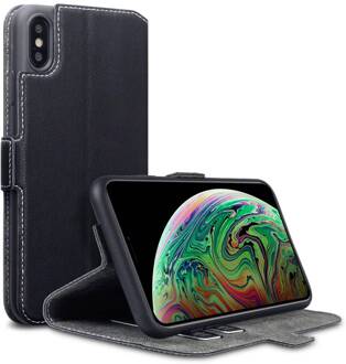 slim wallet hoes iPhone XS Max zwart