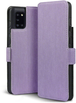 slim wallet hoes - Samsung Galaxy A31 - Paars