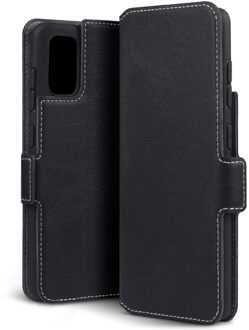 slim wallet hoes - Samsung Galaxy A41 - Zwart
