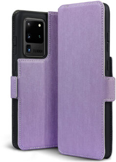slim wallet hoes - Samsung Galaxy S20 Ultra - Paars