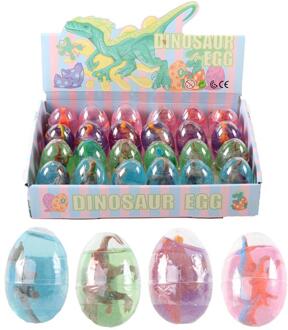 Slime/putty dino ei met dino 6,5cm verschillende