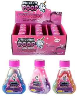 Slime/putty unicorn poop 150 gram verschillende