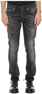 Slimfit-jeans Dondup , Black , Heren - W31