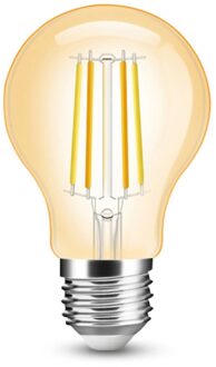Slimme filament led lamp van milight - dual white 7w e27 fitting - a60 model colored | ledstripkoning