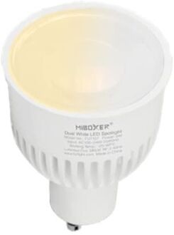 Slimme GU10 Ledspot Dual White 6 Watt - MiBoxer