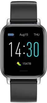 Slimme Horloge Mannen Full Touch Screen Sport Fitness Tracker Horloge Waterdicht Bluetooth Music Control Smart Horloge Voor Telefoon 01