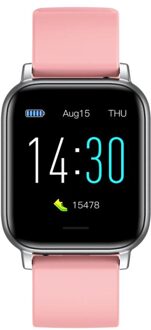 Slimme Horloge Mannen Full Touch Screen Sport Fitness Tracker Horloge Waterdicht Bluetooth Music Control Smart Horloge Voor Telefoon 02